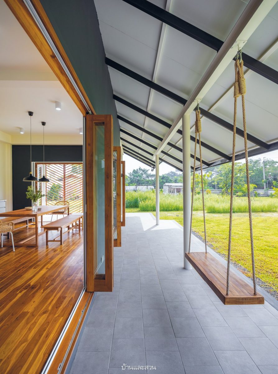 แบบบ้านวัยเกษียณสไตล์โมเดิร์น เรียบง่าย อยู่สบาย - บ้านและสวน-12