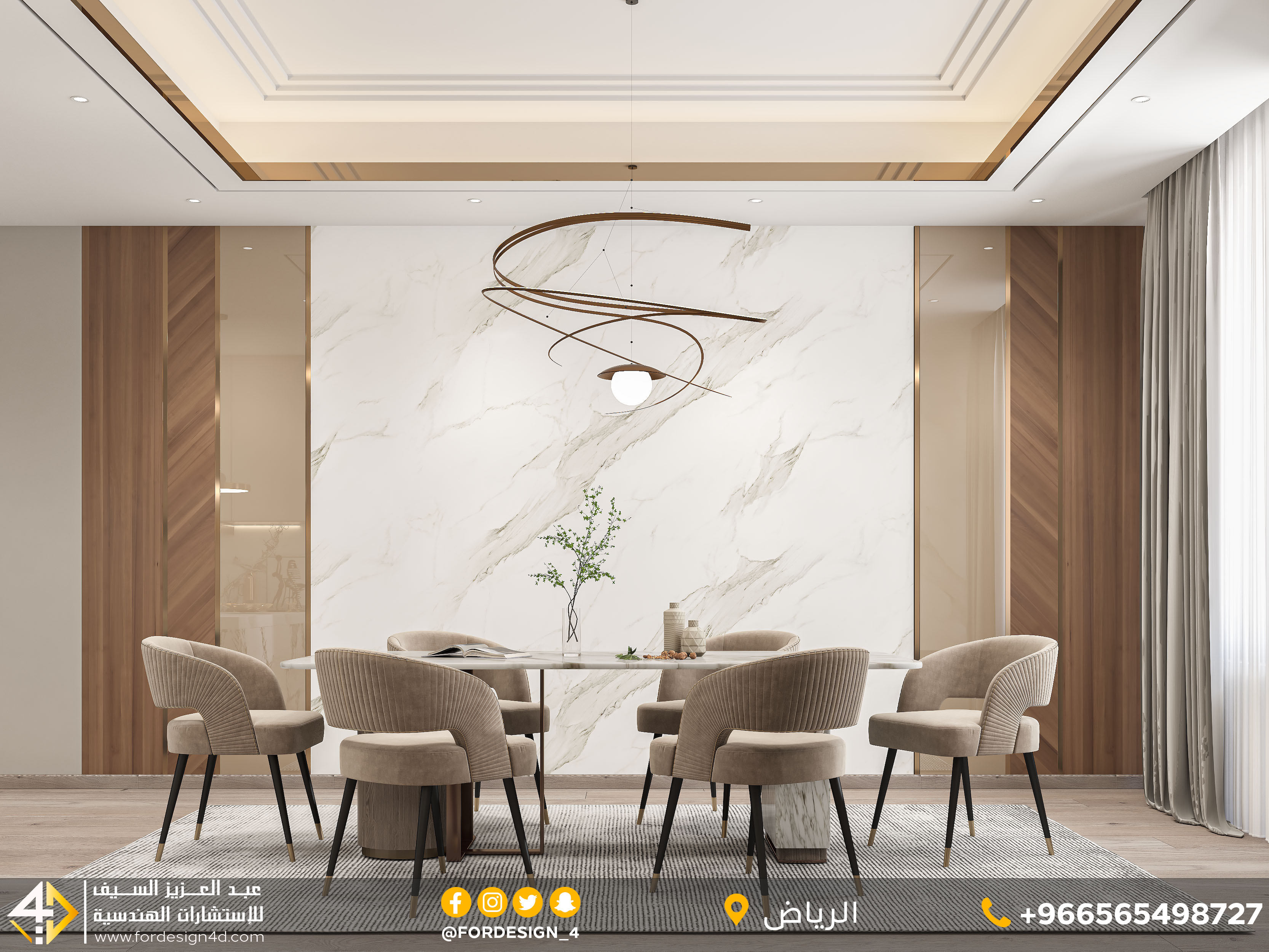 Modern Suite design in palace in KSA-10