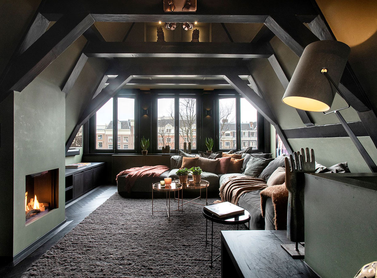 阿姆斯特丹老运河屋 Moody 阁楼公寓-1