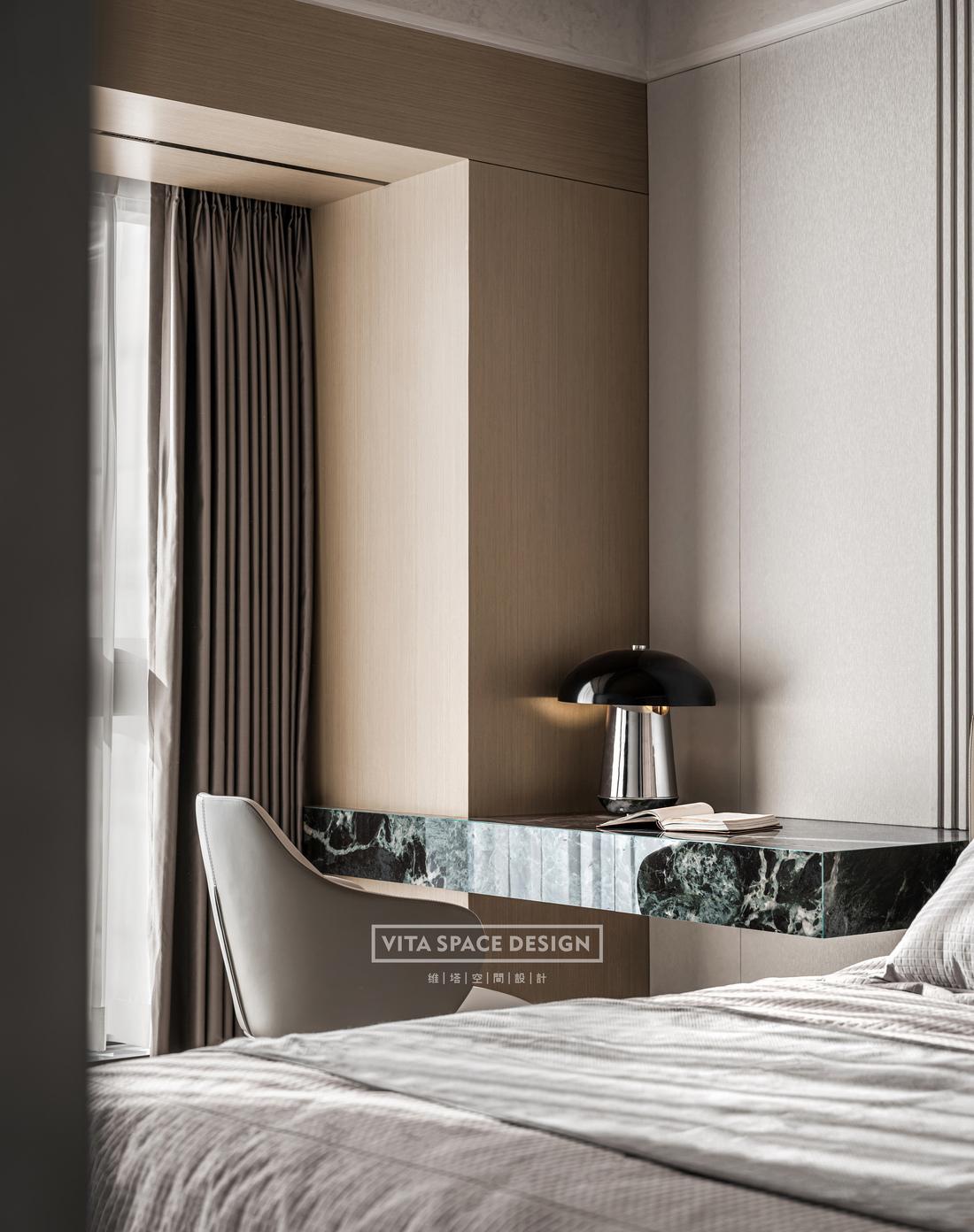 半岛城邦 138㎡原木风样板间丨维塔空间设计-40