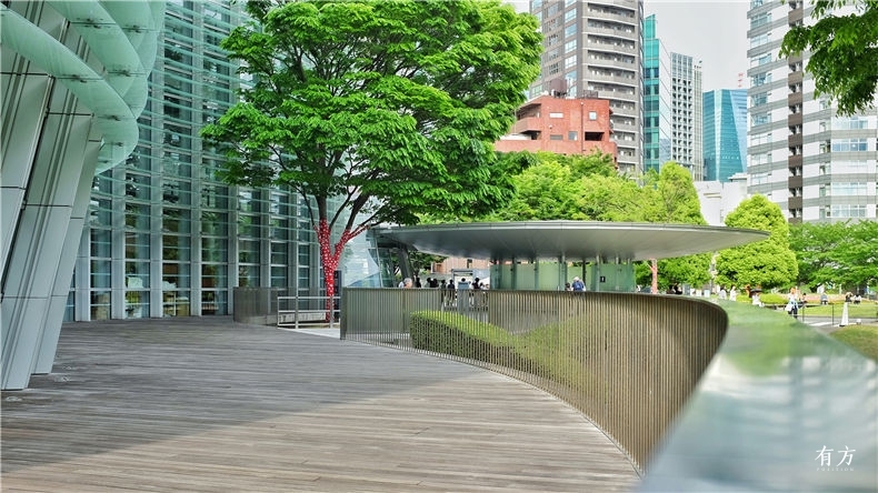 东京国立新美术馆丨日本东京丨黑川纪章-5