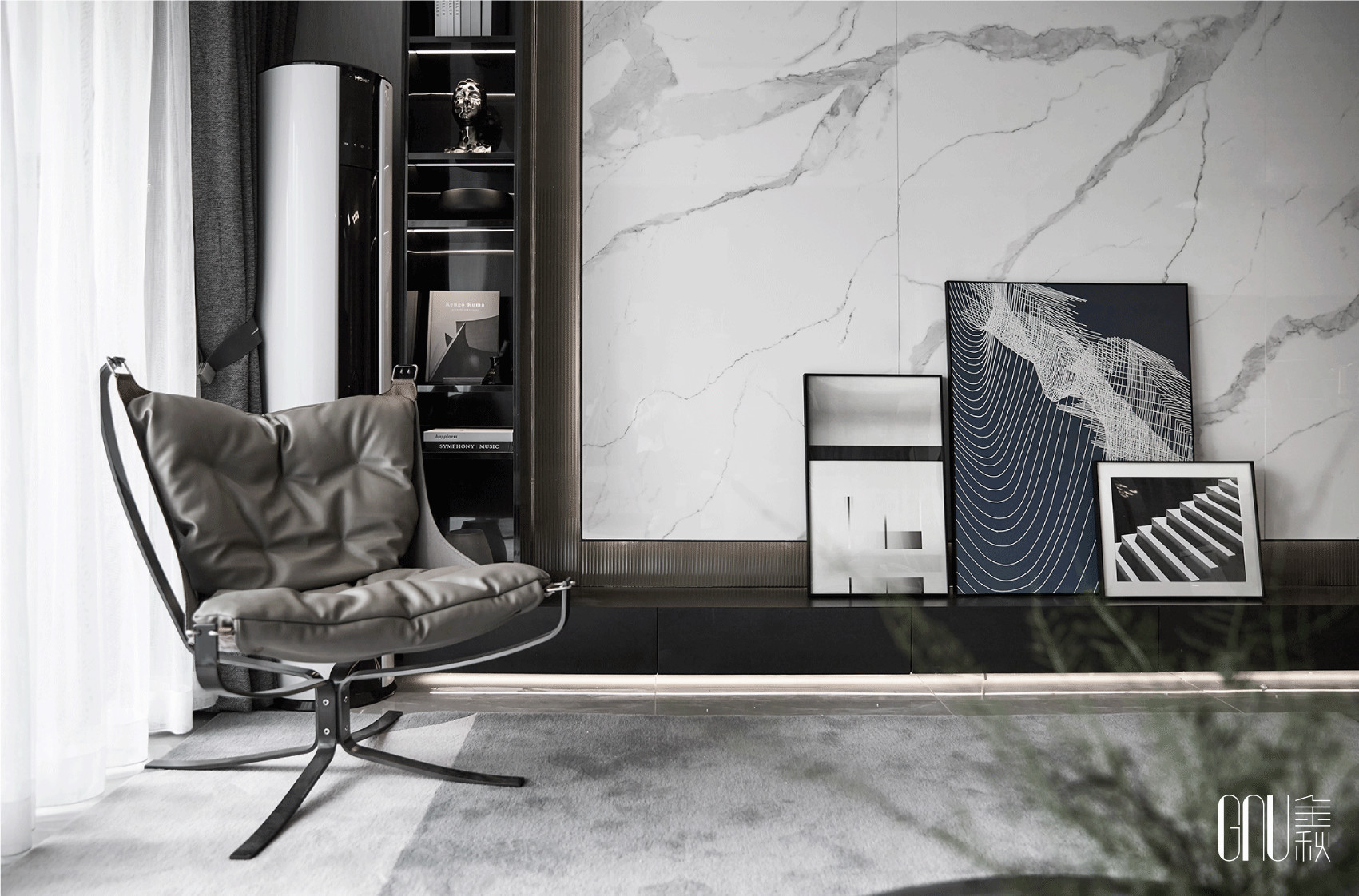 绿滋肴绿梦·洪洲书院样板间丨中国南昌丨东莞市金秋装饰设计有限公司-33