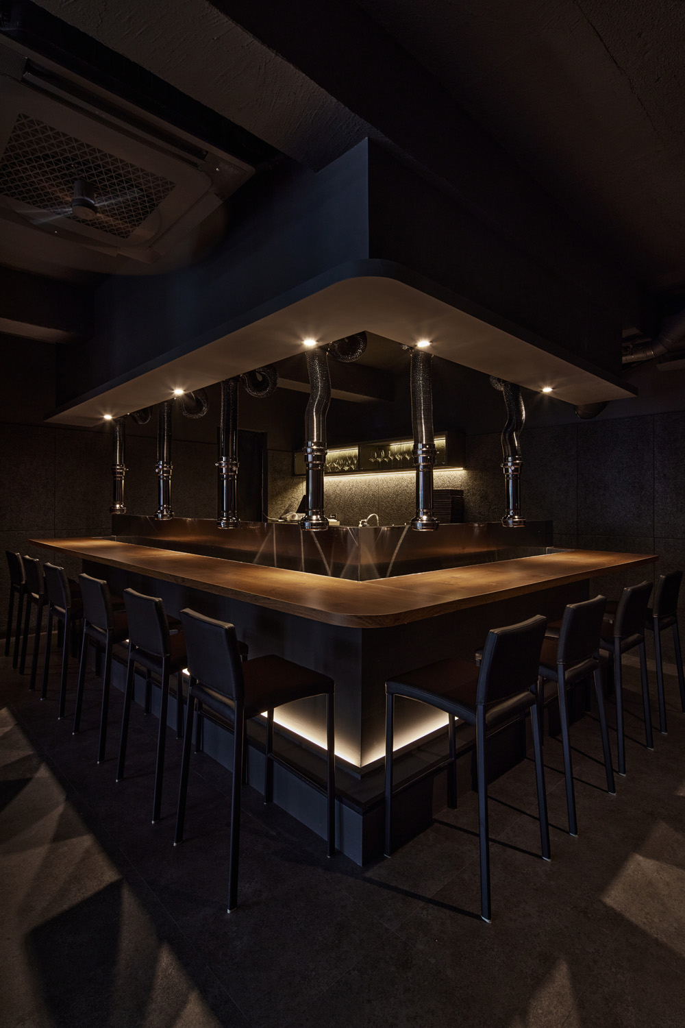 韩国某餐厅高级内饰设计-17