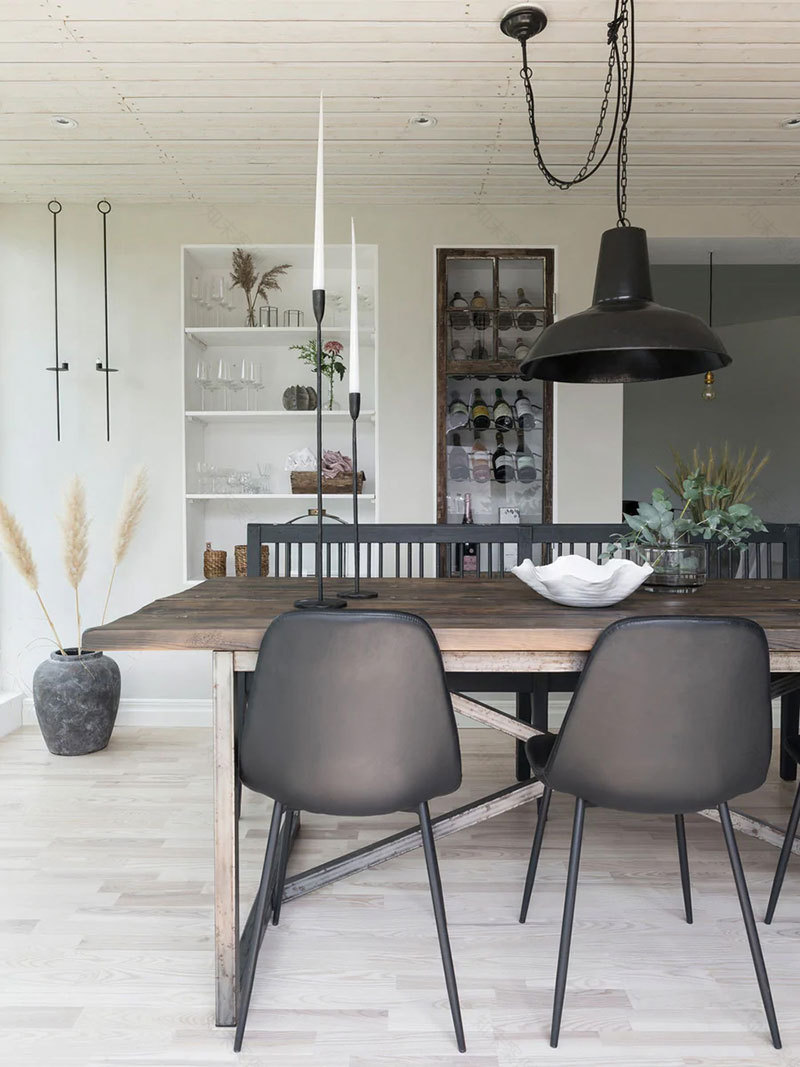 瑞典乡村风情与现代设计完美结合的老屋翻新-5