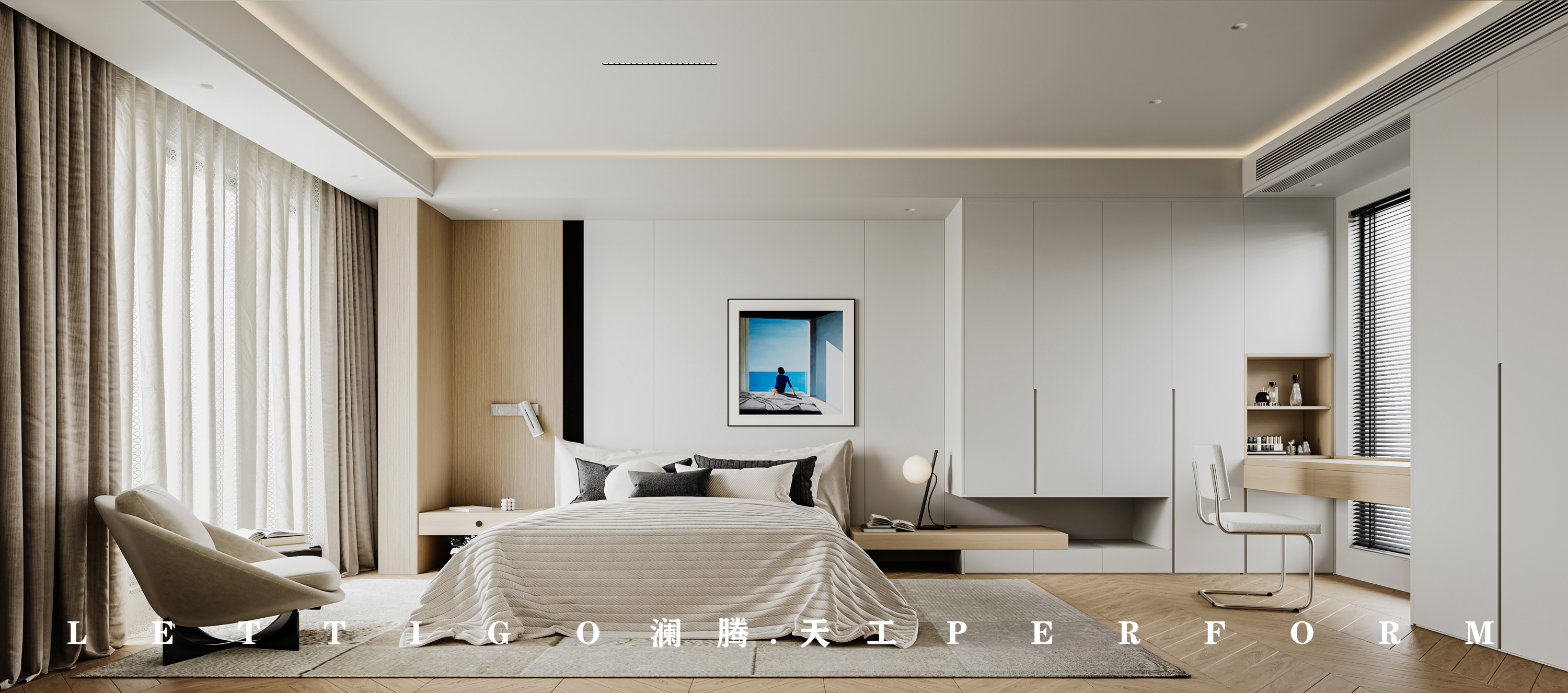 现代简约别墅，轻盈舒适有品质-22