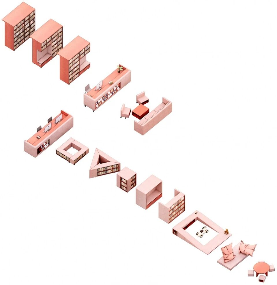 Červený Kostelec图书馆翻新项目丨PAPUNDEKL ARCHITEKTI-36