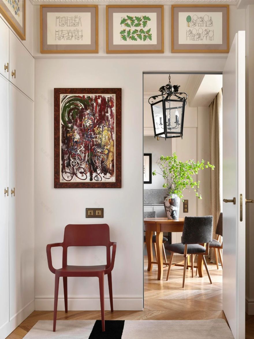 传统优雅的 60㎡空间设计-24