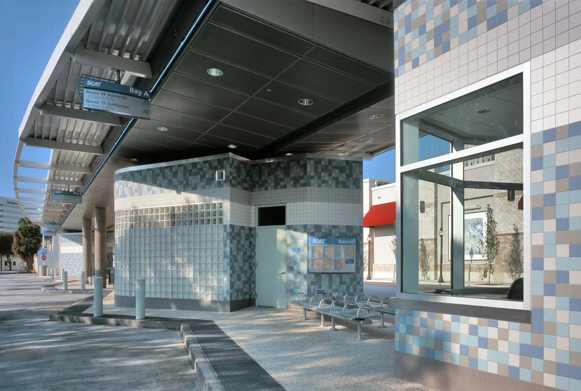 萨拉索塔公交换乘设施丨乌拉圭佛罗里达丨SEIBERT ARCHITECTS-5