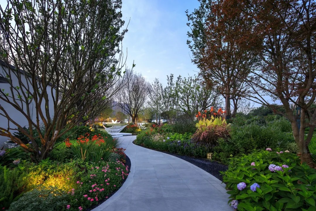 蓝海设计丨乐山立事达·滟澜洲繁花里 景观设计 丨中国四川-42