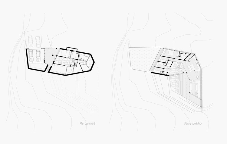 融合自然景观的挪威私人小屋-12