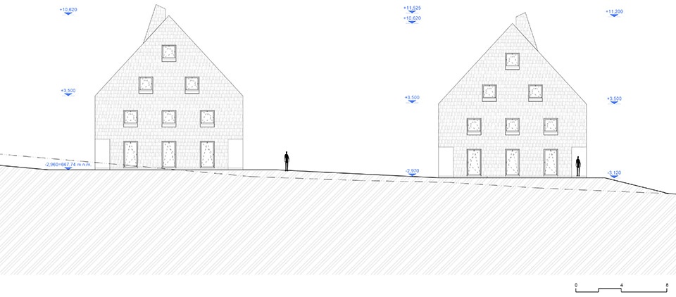 Filipovice 公寓楼,捷克 / CL3 极简主义与传统山墙的完美融合-58