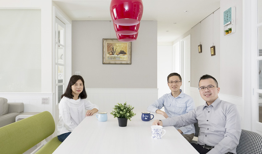 桃园北欧乡村亲子宅 系统收纳与多元建材的完美融合-6