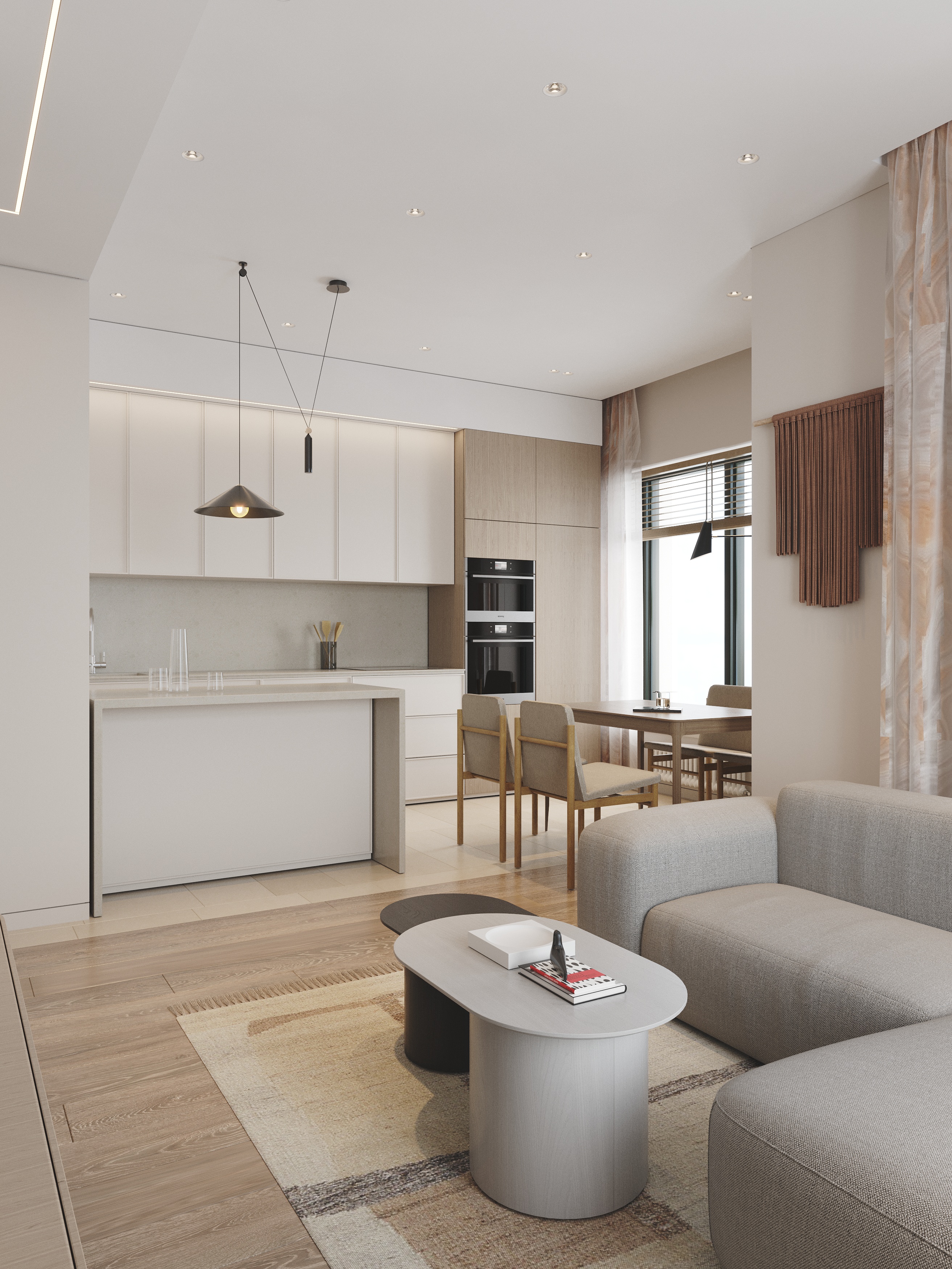 当代公寓设计项目丨俄罗斯莫斯科丨Elena Krasnova,Ksenia Semenova-5