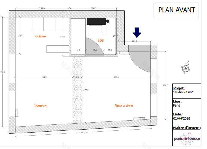 24㎡蜗居变巴黎时尚小公寓,设计师如何做到的?-109
