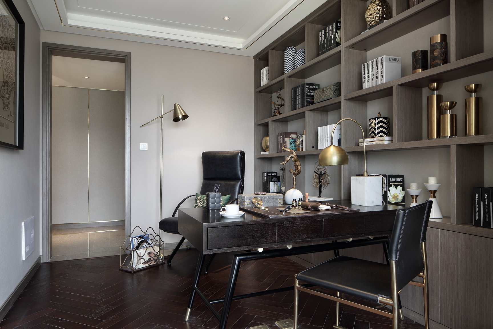 筑研设计--洛阳翡翠庄园样板间-27