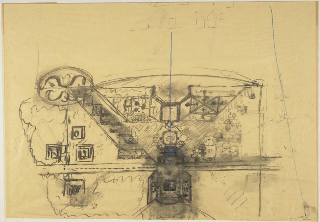 路易斯·康的建筑绘画-81