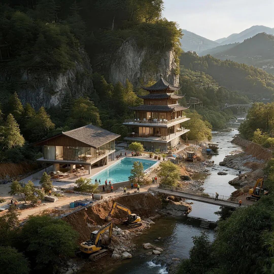 山间溪谷疗愈民宿：设计营造与运营的诗意篇章-18