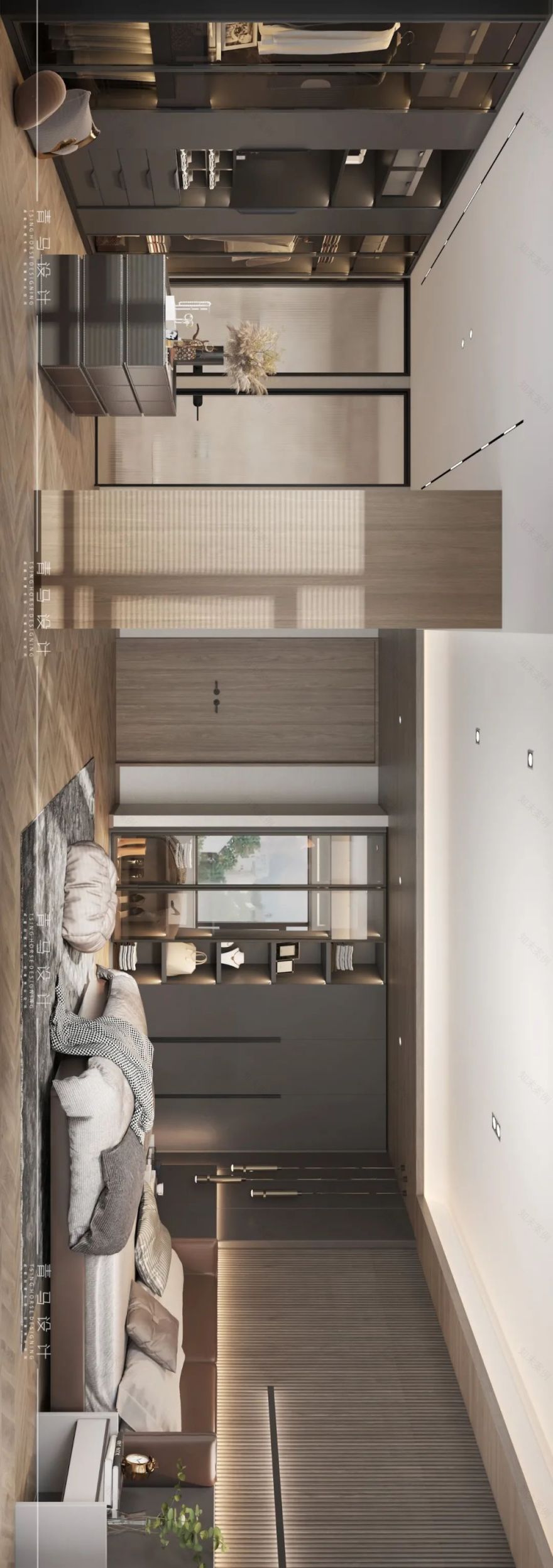 曲江大城400㎡现代别墅丨青马别墅空间设计-81