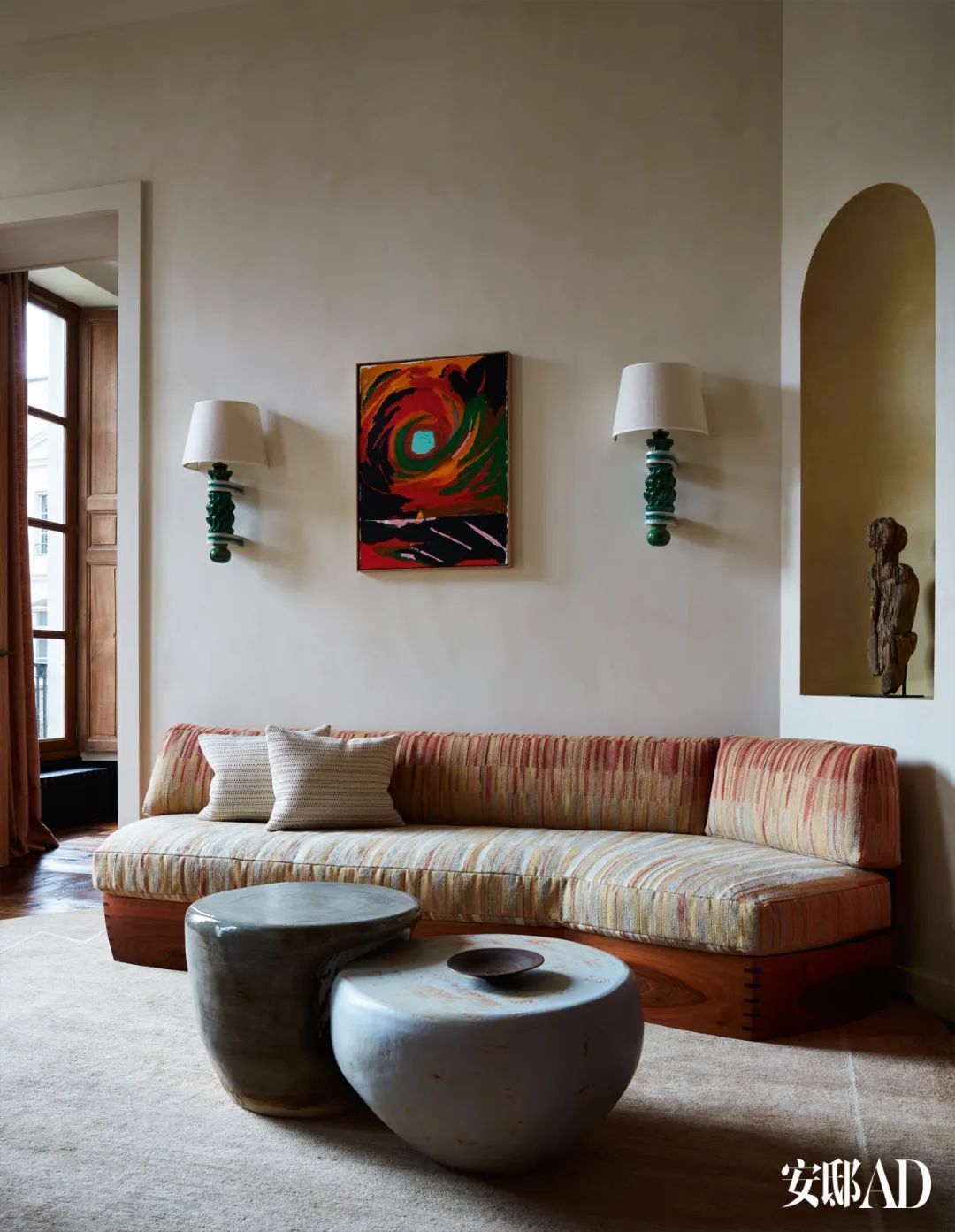 巴黎拉丁区百年公寓改造丨法国巴黎丨Pierre Yovanovitch-11