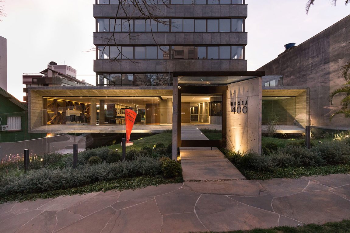 Fabulous Project in a Modern Style with Concrete and Glass Walls-37