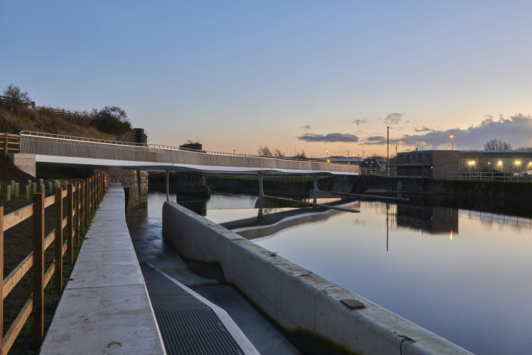 Knostrop Weir Foot - Cycle Bridge Knight Architects-26