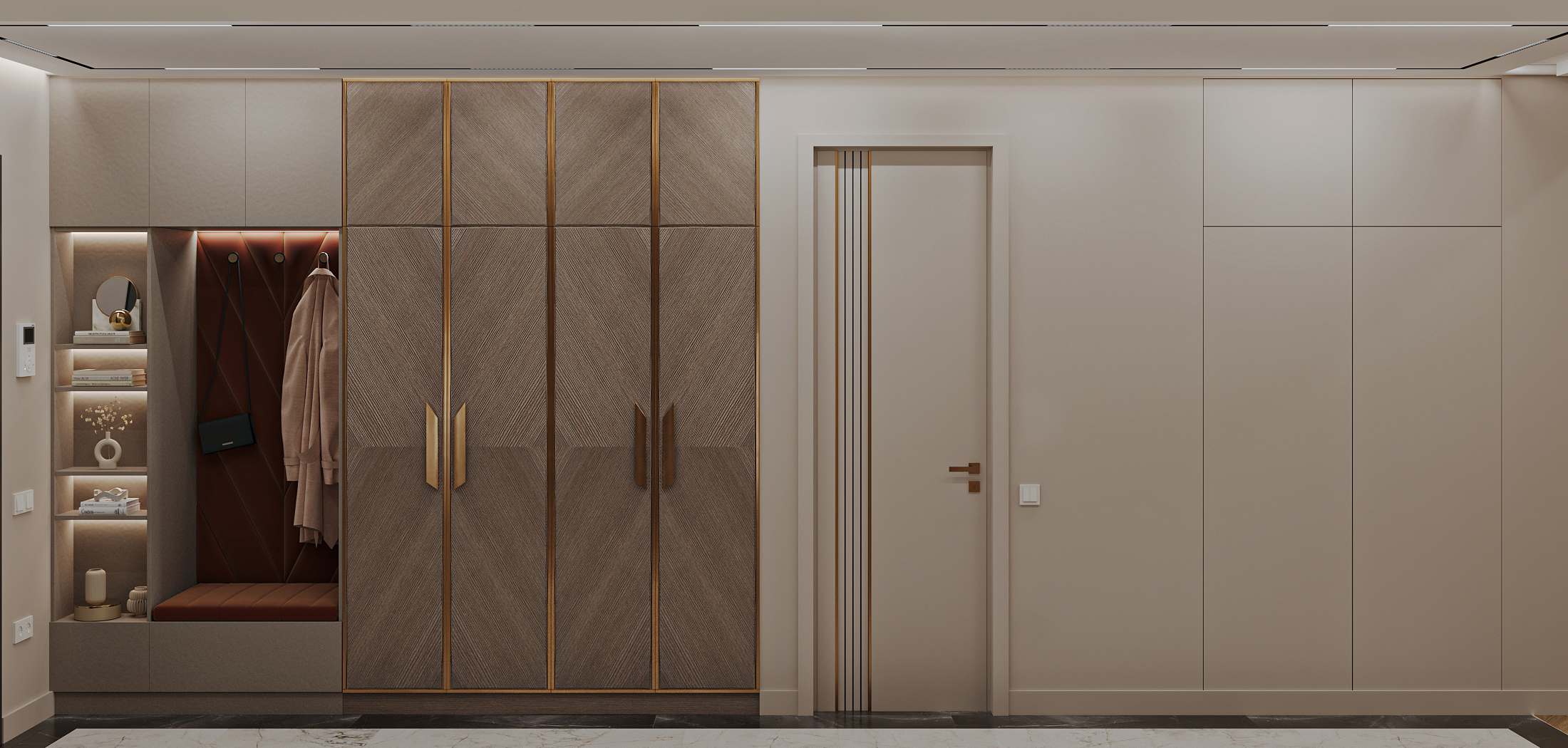 鲁尔现代室内设计

注：由于Lu·ery不太明确具体是什么，推测可能是鲁尔，此处按音译处理若有更准确背景信息，可进一步修正 丨ArmeniaYerevan丨Nelly Manukian,toon.project-11