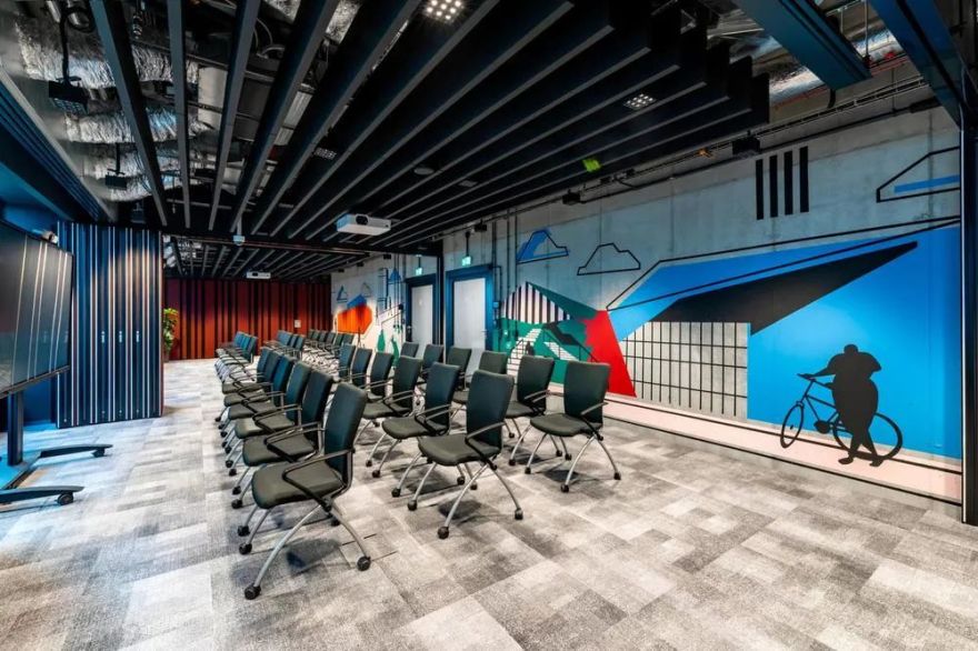 波兰卡托维兹普华永道服务交付中心办公室设计丨The Design Group-43