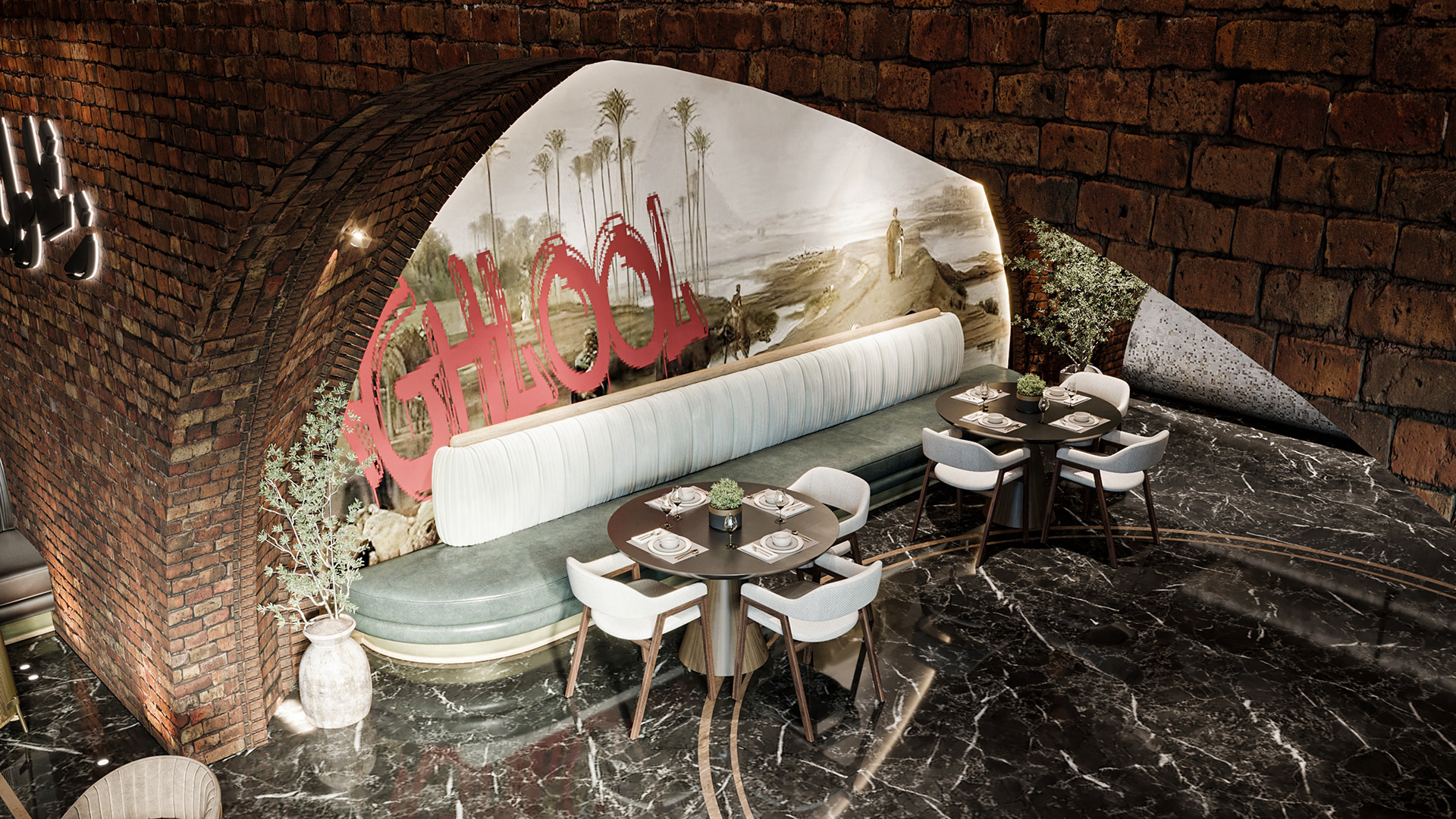 ZAGHLOOL 餐厅丨埃及-14