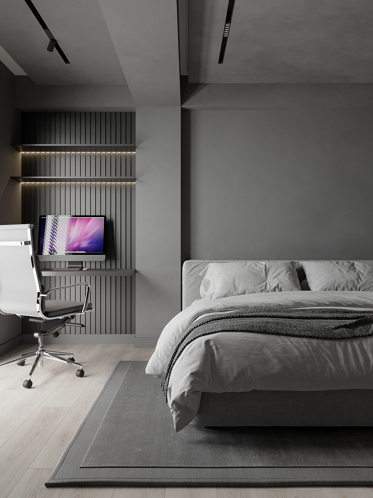 中性色系公寓设计-18