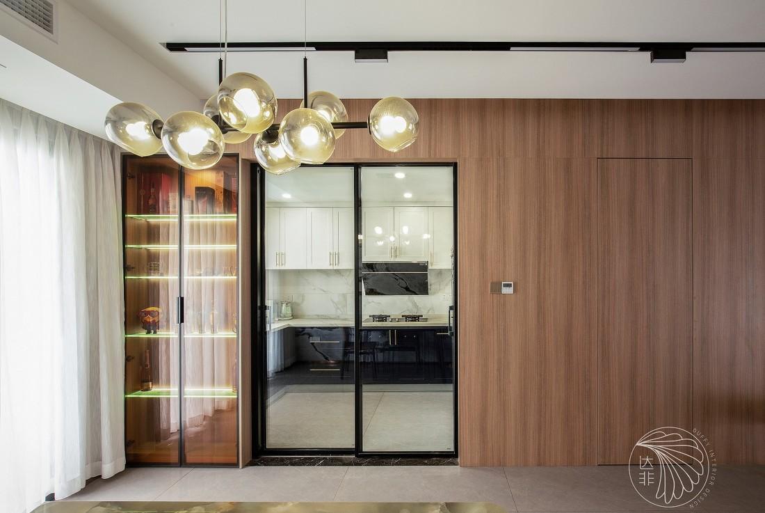 180 平米旧房翻新，打造自然现代新婚房-2