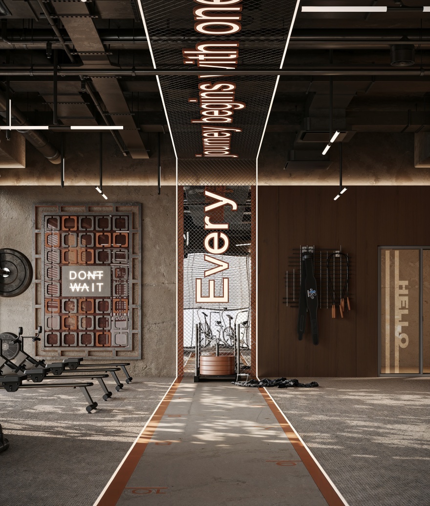 流氓健身俱乐部丨沙特阿拉伯利雅得丨Dusk Architecture-44