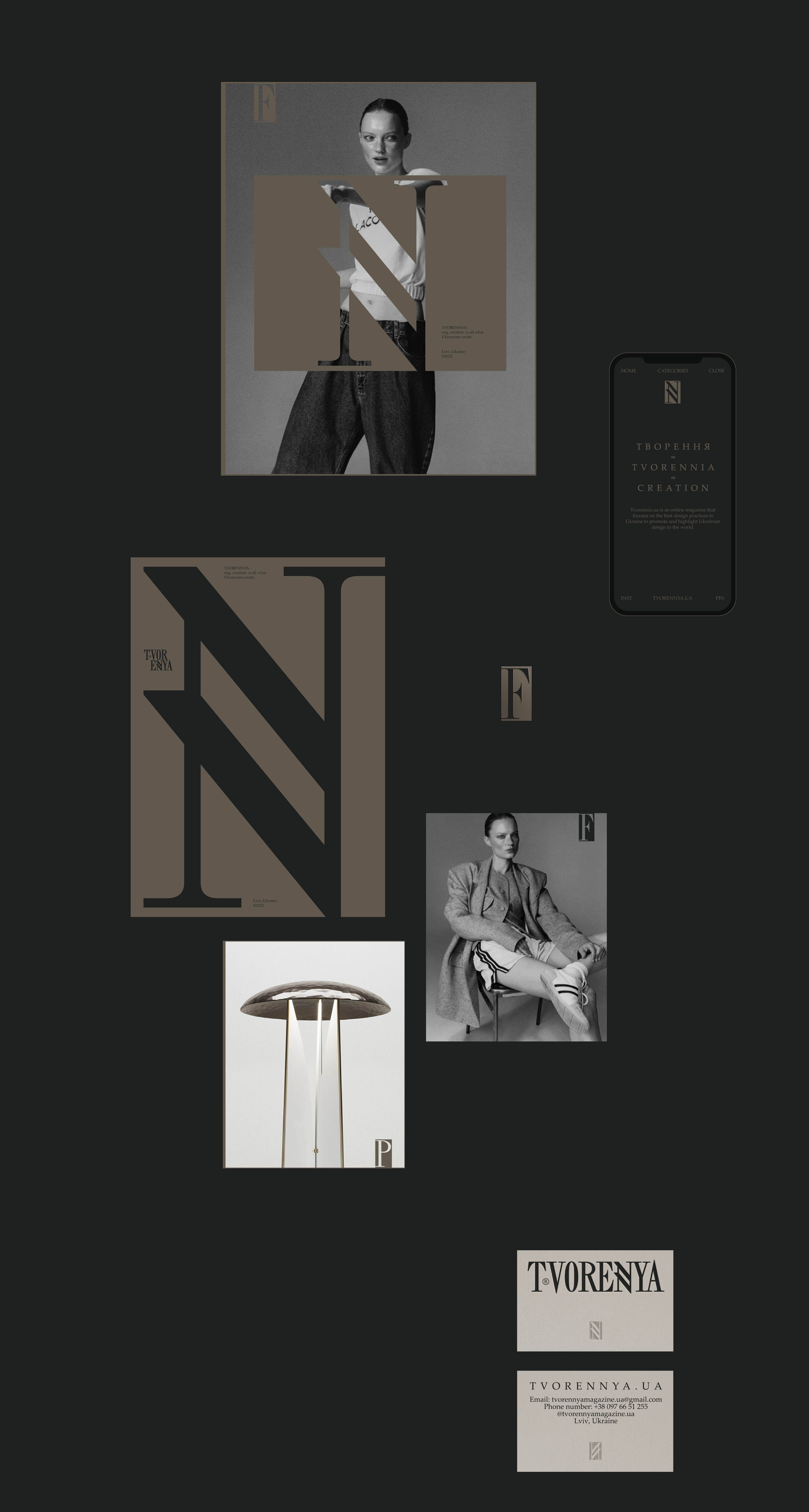 TVORENNYA杂志品牌与网站设计丨Sofia,Khrystyna Davydenko等-12