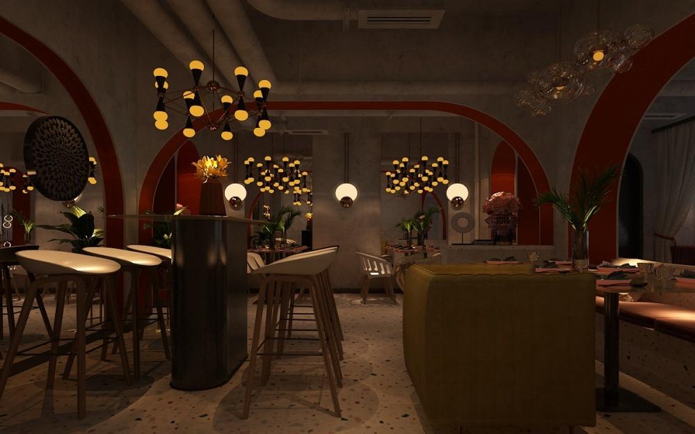 铁岭味蕾空间料理室内设计全解析-34