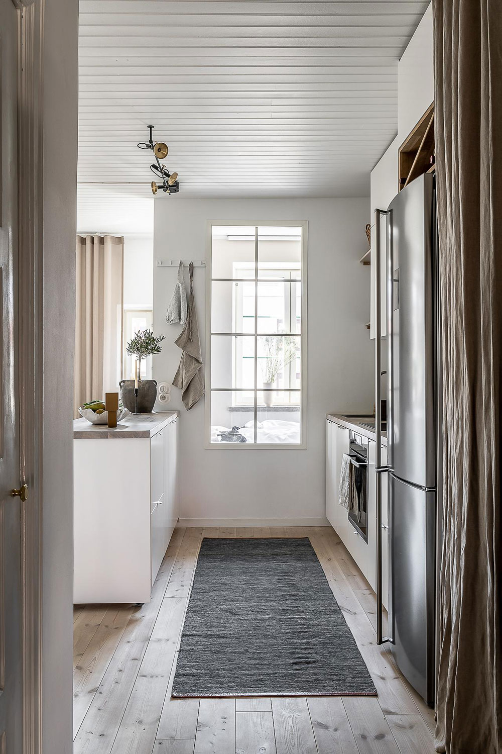 哥德堡 37 平米小公寓的巧妙分区设计-23