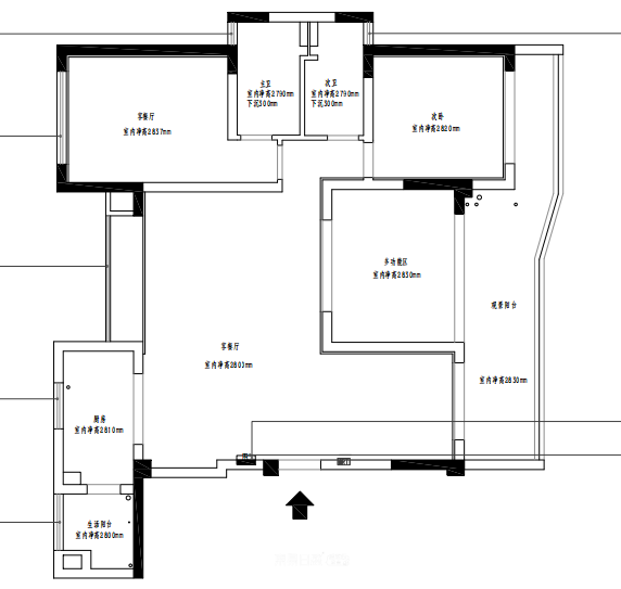 【案例】120㎡法式古典奶油风：为养老房注入温柔与浪漫，陪伴是最长情的告白-50