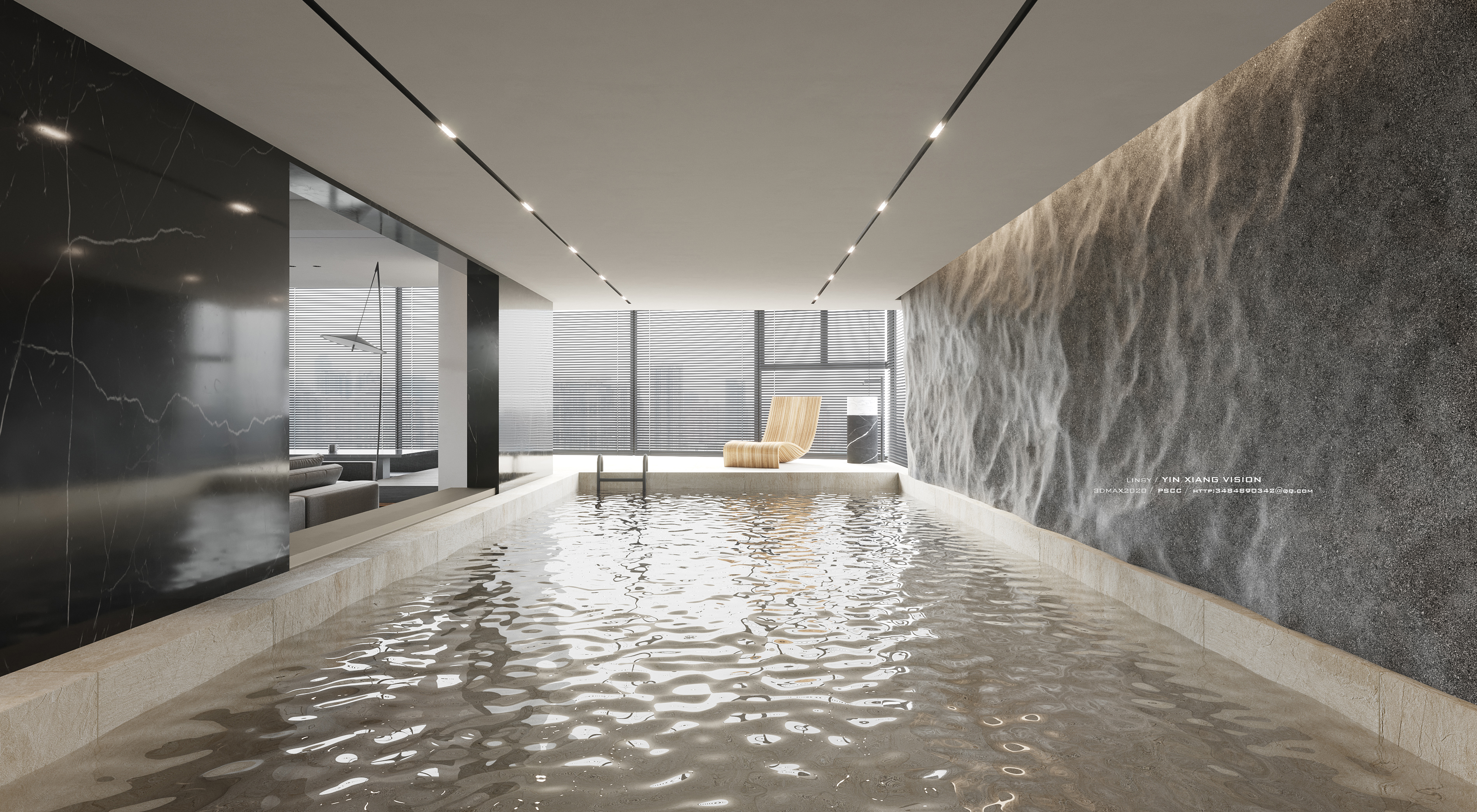 两套现代住宅表现-9