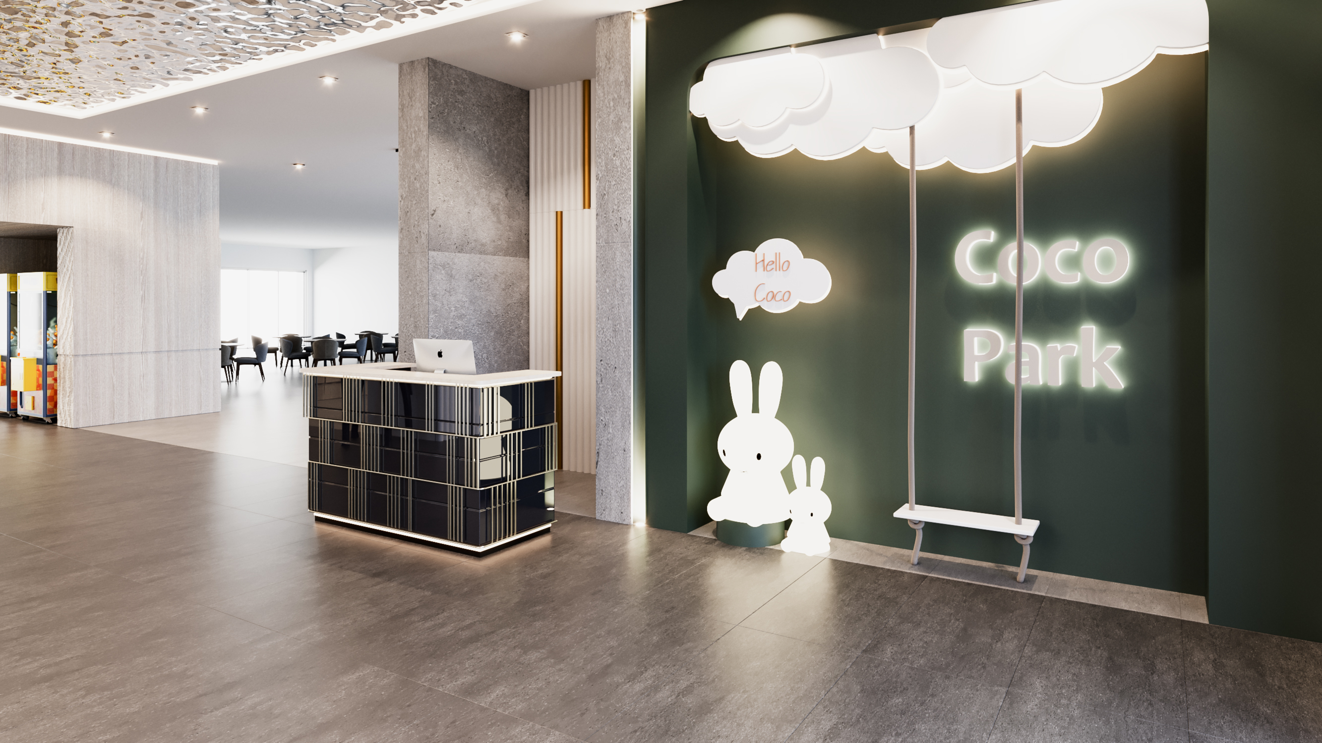 可可公园游乐区丨突尼斯丨Anamorph agency-4