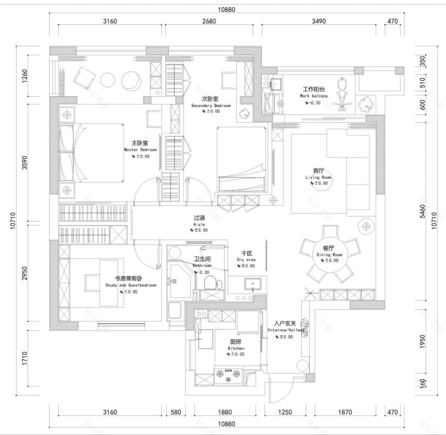 双湾国际城 89 方家居设计,巧妙收纳与生活美学并重-13
