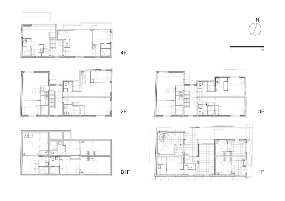 Escenario目黑花房山丨日本东京丨佐佐木龙一建筑事务所-26