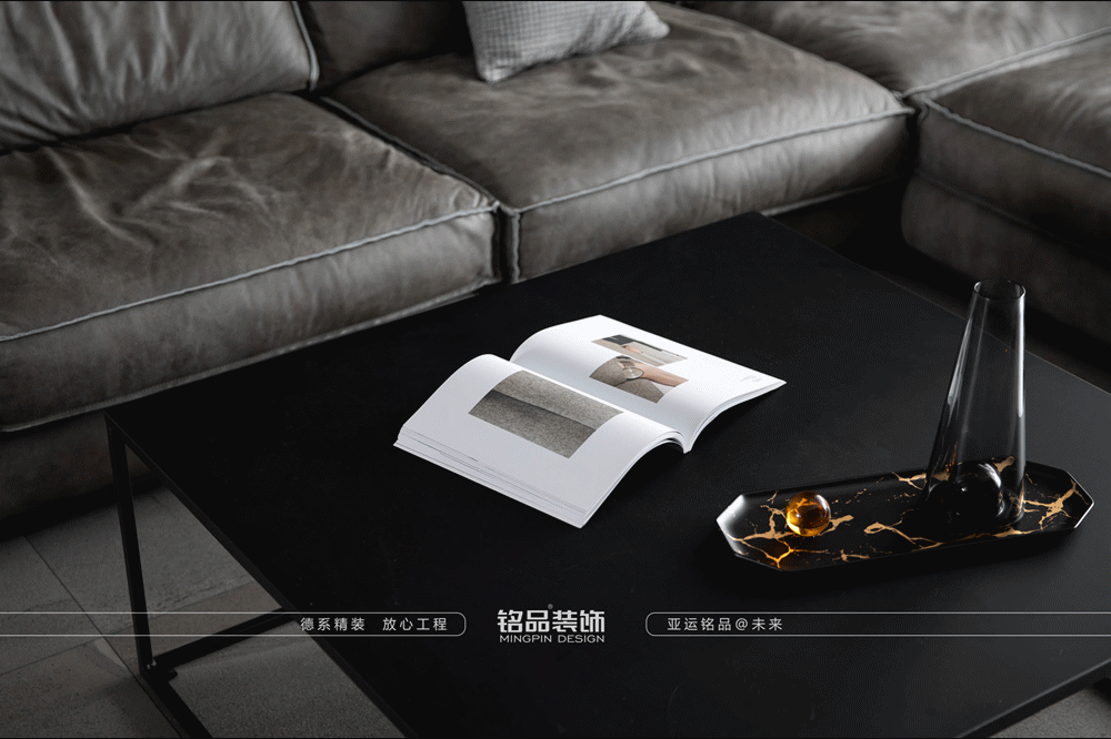 工业风家居典范 · 深灰岩值之美丨中国杭州丨铭品装饰-46