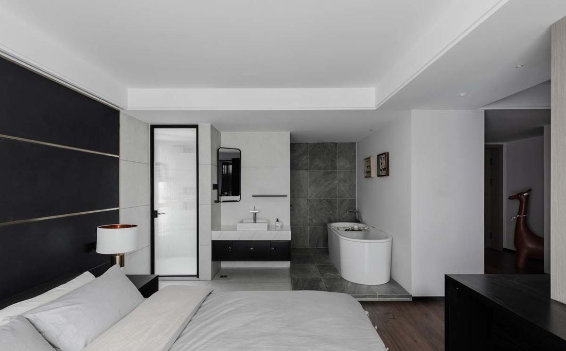 李大脓的金融岛家居设计 | 套二变套四,实用与高级并存-30