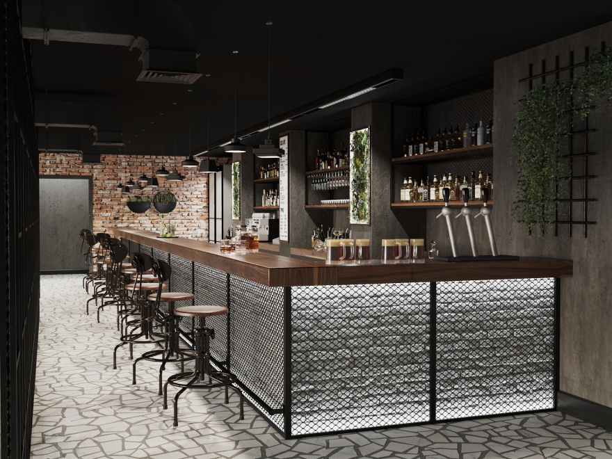 Екатериnburg 市的咖啡馆设计-1