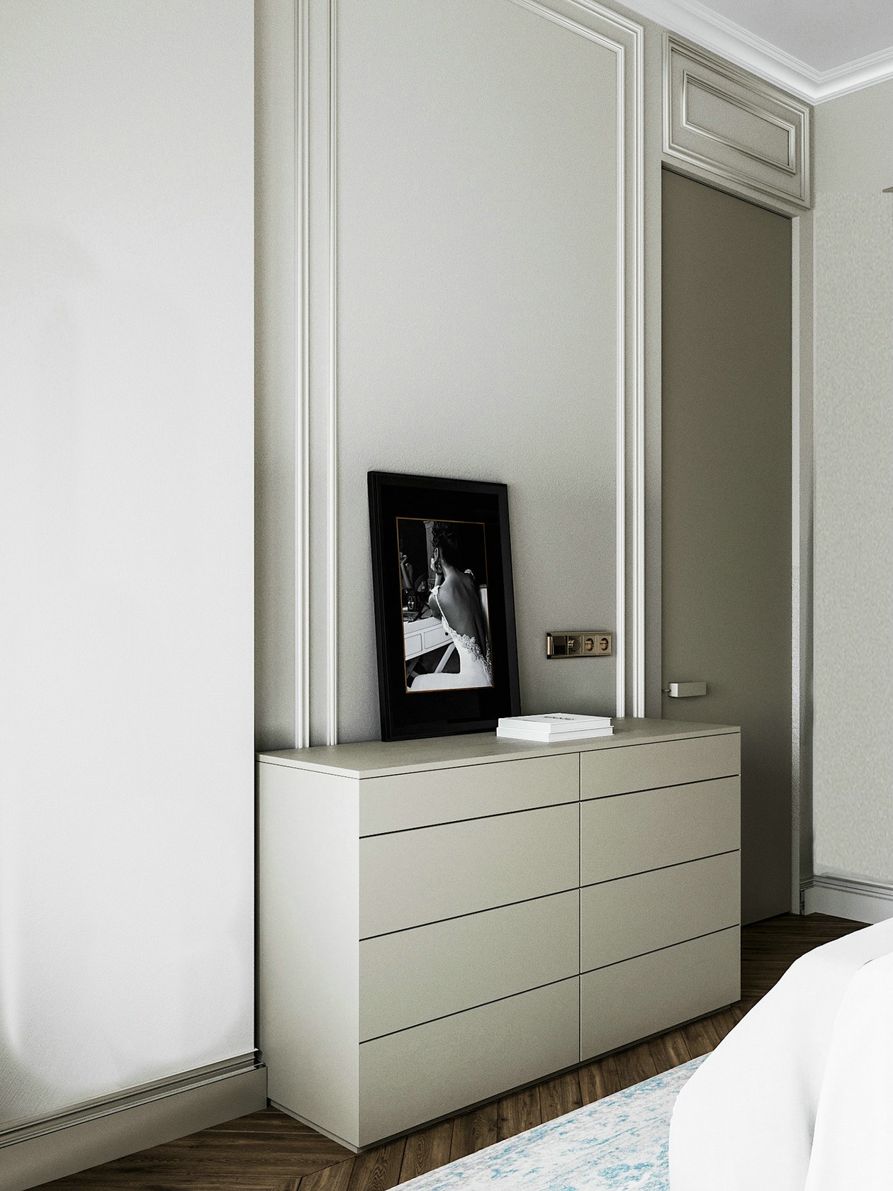 53㎡原木+蓝色 掀起席卷夏日的迷人风暴-12