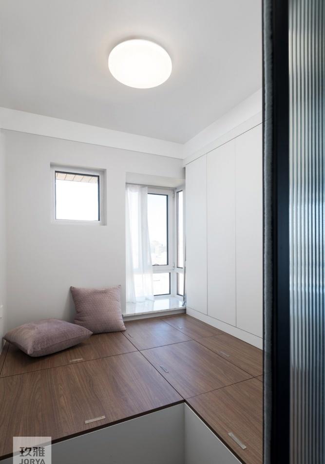 玖雅平层设计 | 异形客厅的完美破局-105