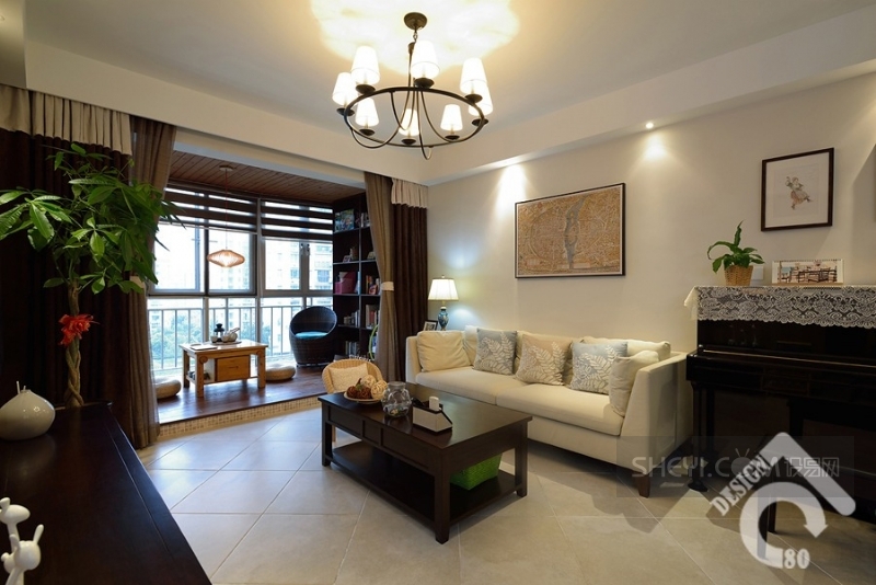 八零年代设计——100平混搭风格公寓-27