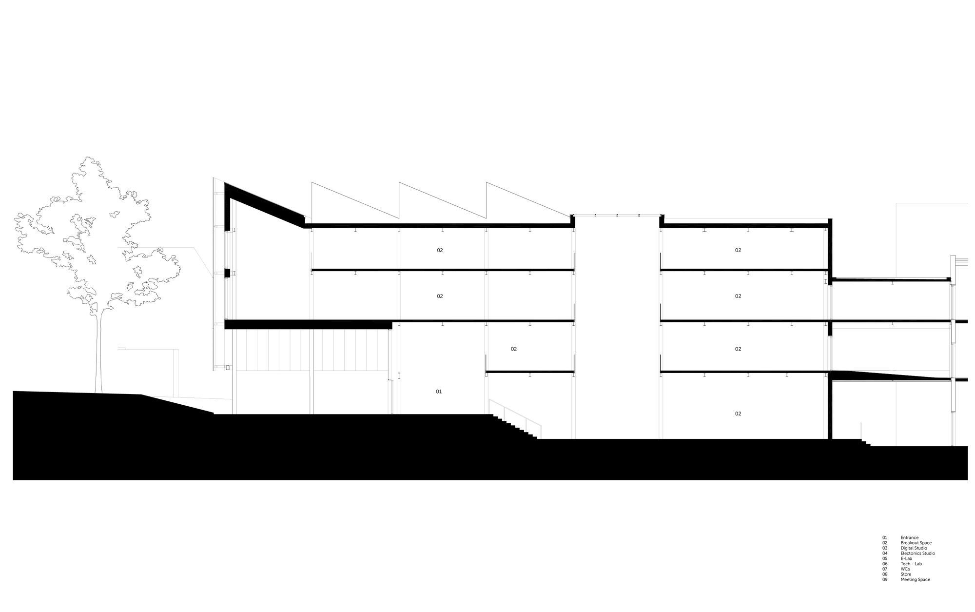 数码科技工厂丨英国诺里奇丨Coffey Architects-45