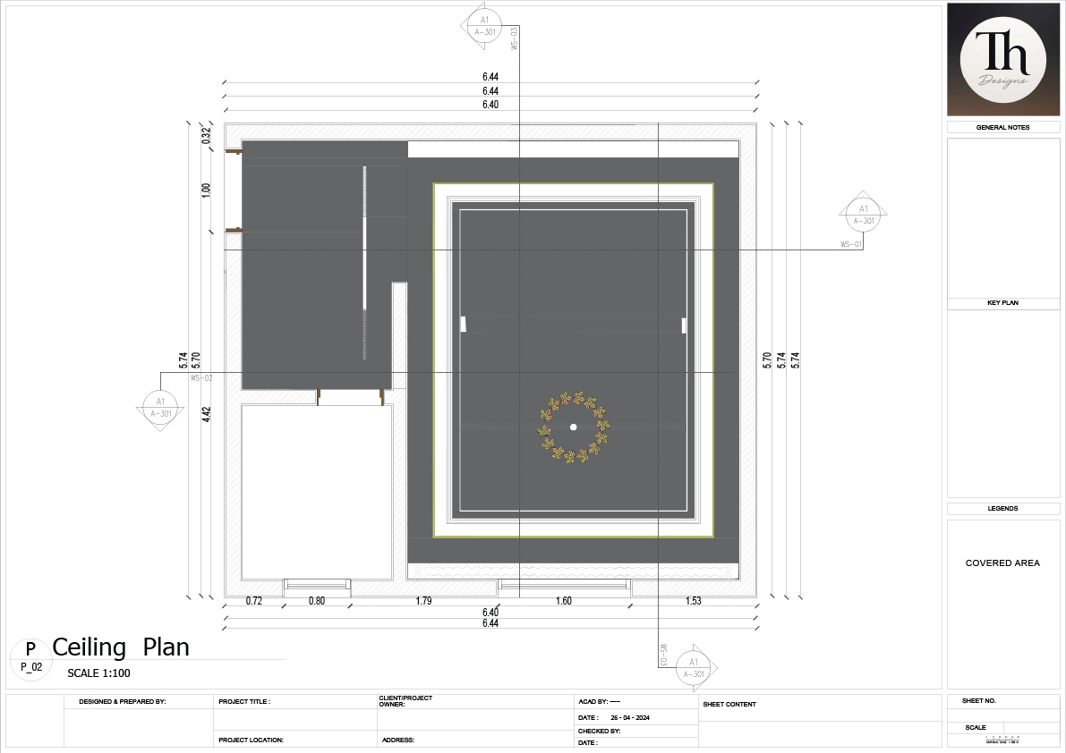 卧室施工图设计项目丨沙特阿拉伯-9