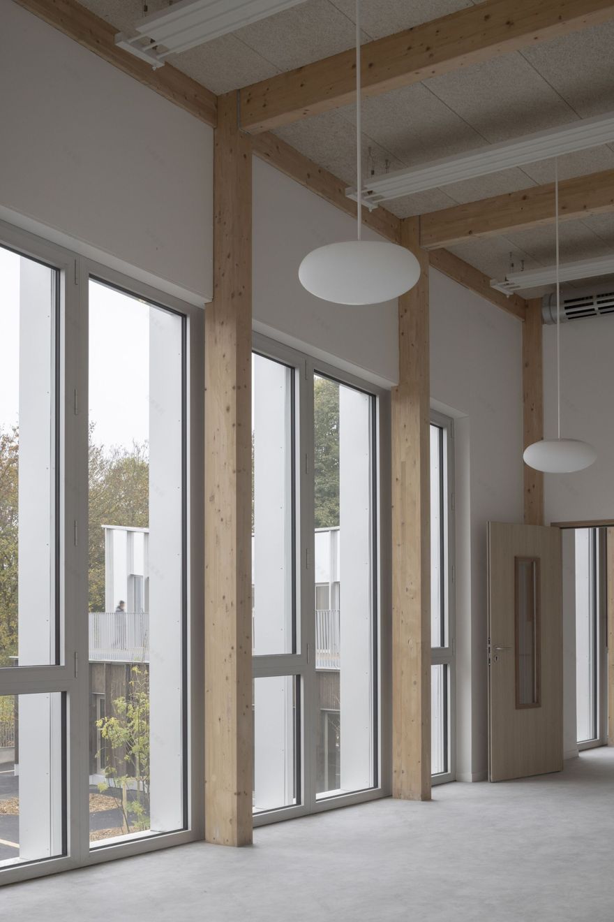 Les Violettes 学校综合体和娱乐中心丨法国丨HEMAA Architectes-44