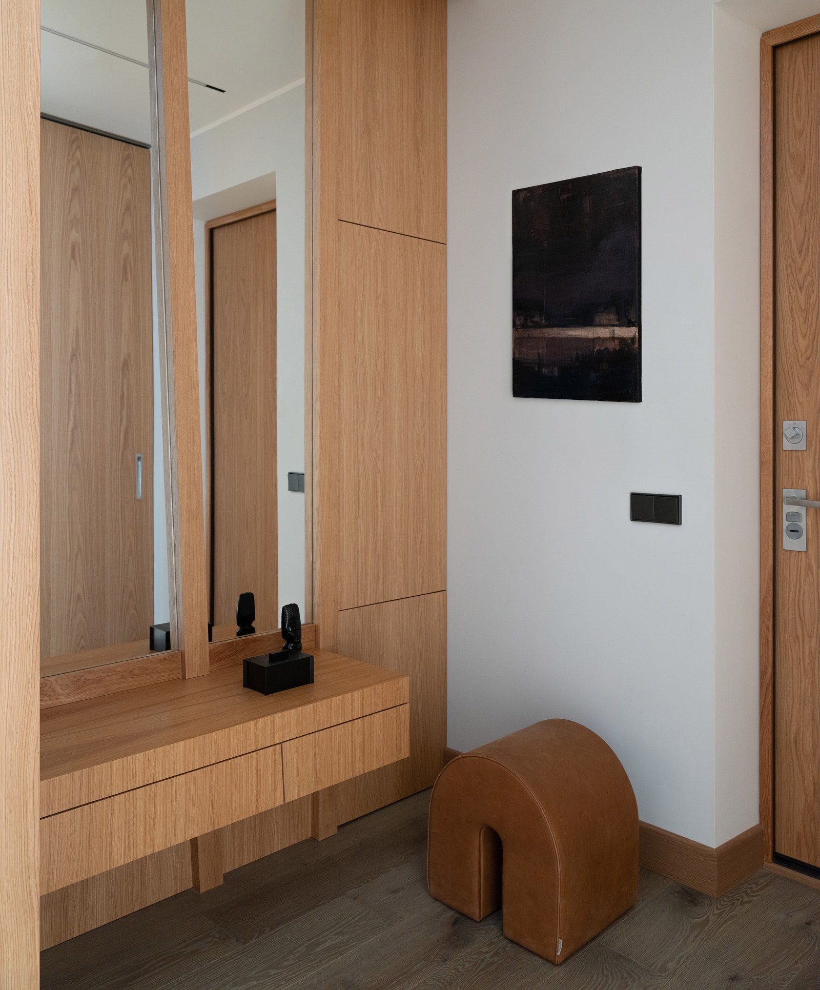 极简木质空间 | 莫斯科 117 平米公寓设计-19