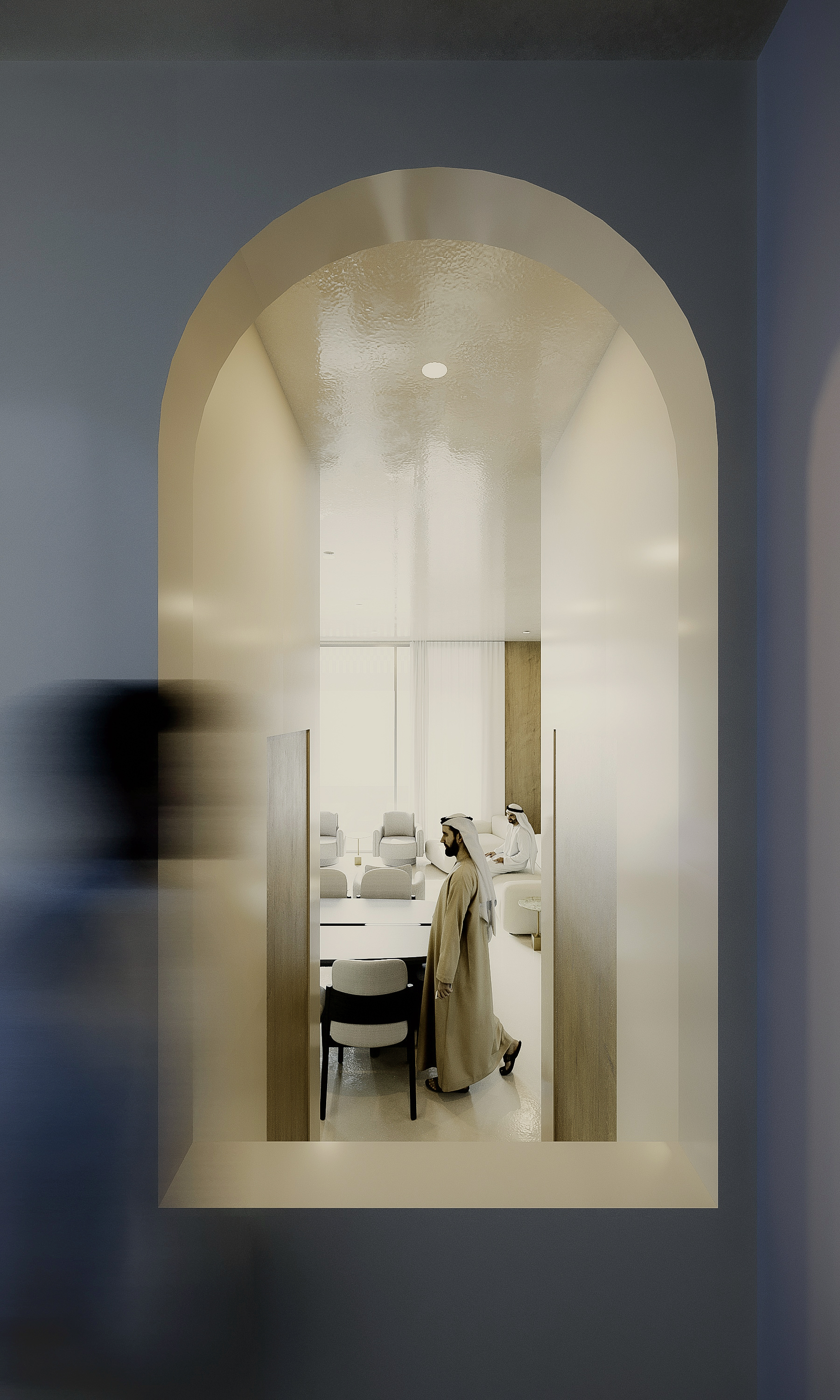 未来之家  抵达之屋（注：دار الوصل直译为抵达之屋，可能需结合具体语境进一步确定更合适表述） 丨阿联酋迪拜丨文本未明确,设计相关工作由“我”完成-15